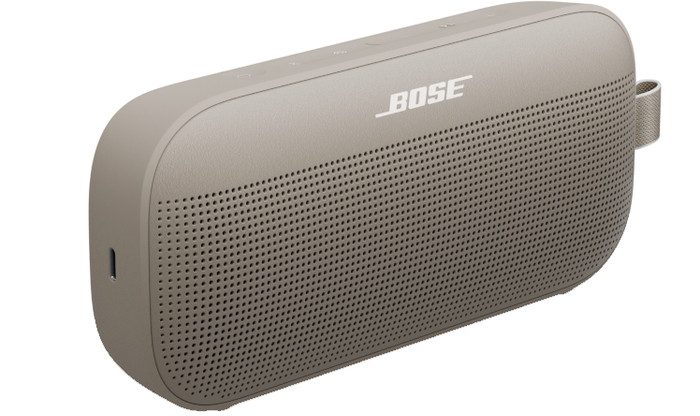 Bose Soundlink Flex 2nd Gen Beige linke seite