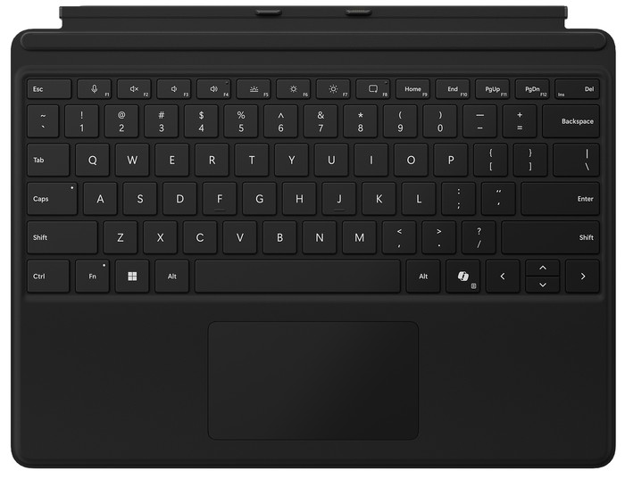 Microsoft Surface Pro Type Cover 13 inches Black QWERTZ Main Image