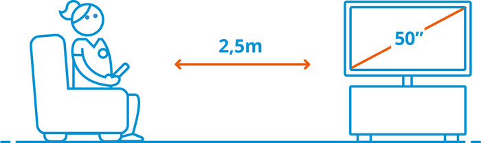 TCL 50 inches LED P61K 4K (2025) + TCL S45H 2.0 Soundbar visual Coolblue 2