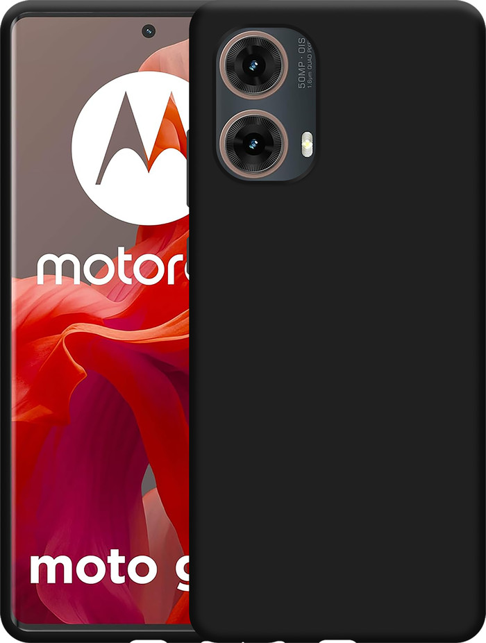 Just in Case Soft Design Motorola Moto G85 Backcover Schwarz visueller lieferant