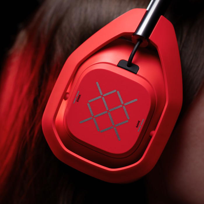 Logitech G Astro A50 X Red product in use