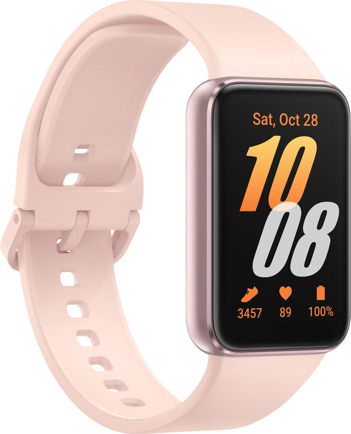 Samsung Galaxy Fit 3 Roségold linke seite