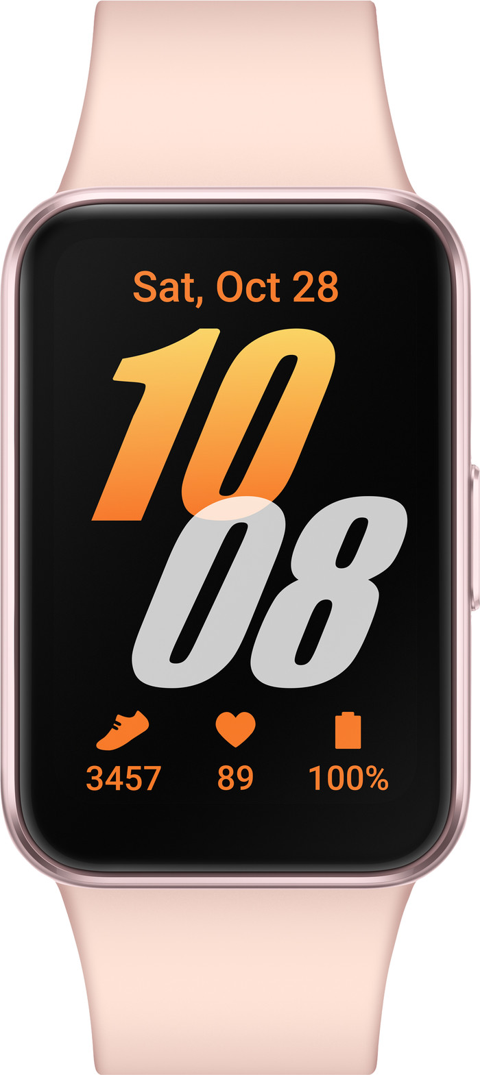 Samsung Galaxy Fit 3 Roségold vorne
