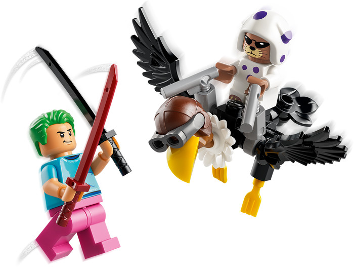 LEGO One Piece Dorry vs Brogy - Giants of Little Garden 75644 detail