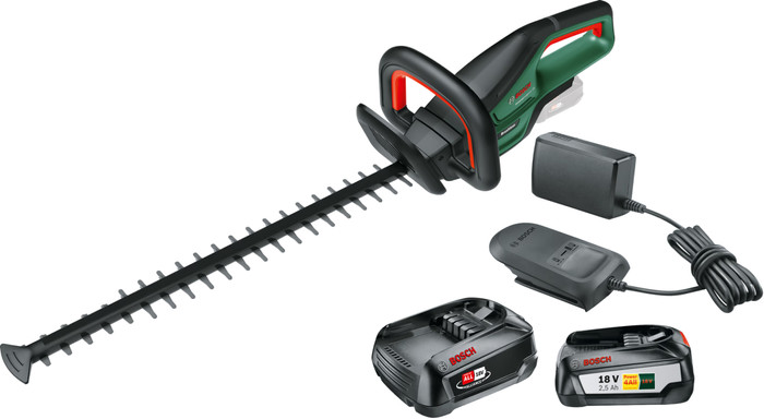 Bosch UniversalHedgeCut 18V-55 2.5Ah Battery (2x) Starter Pack Main Image