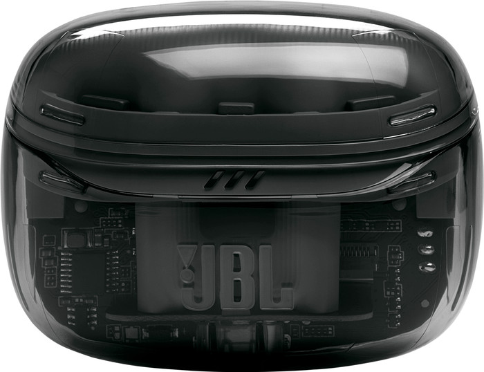 JBL Tune Beam 2 Ghost Schwarz vorne