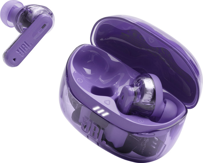 JBL Tune Beam 2 Ghost Purple front