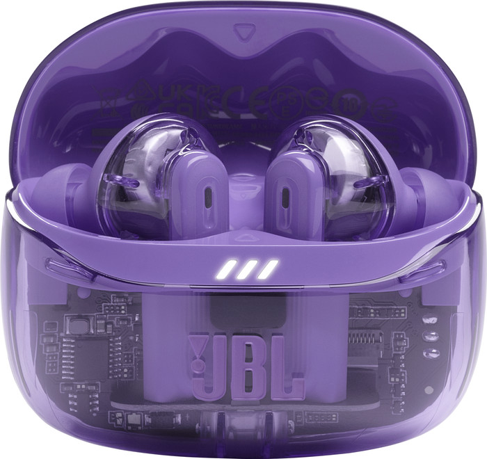 JBL Tune Beam 2 Ghost Purple front