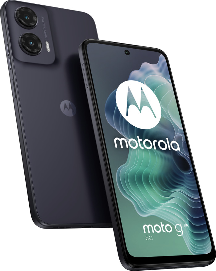 Motorola Moto G35 128GB Schwarz 5G visueller lieferant