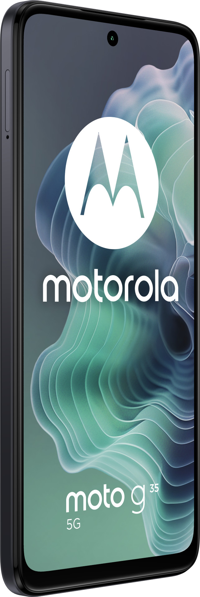 Motorola Moto G35 128GB Schwarz 5G linke seite