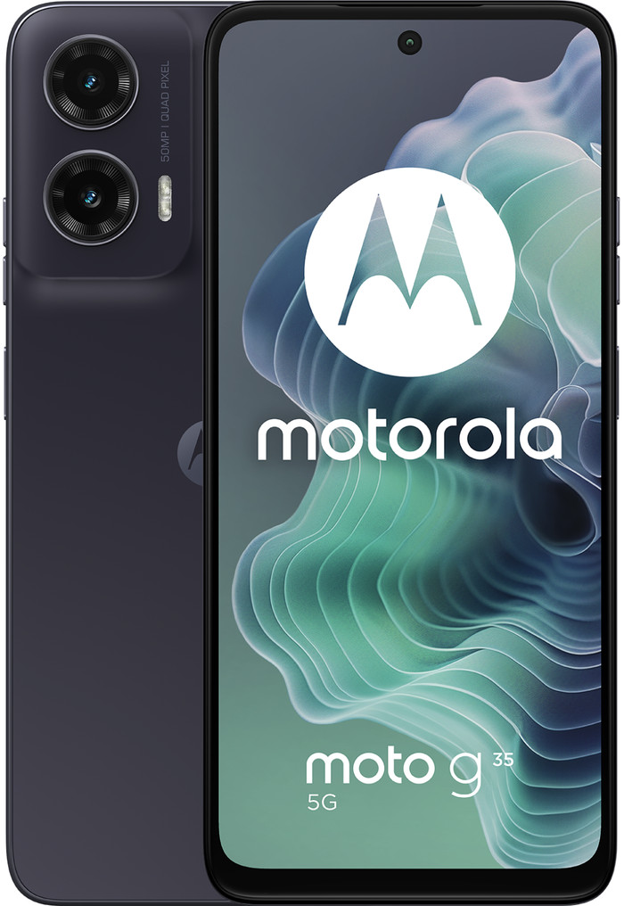 Motorola Moto G35 128GB Schwarz 5G Main Image