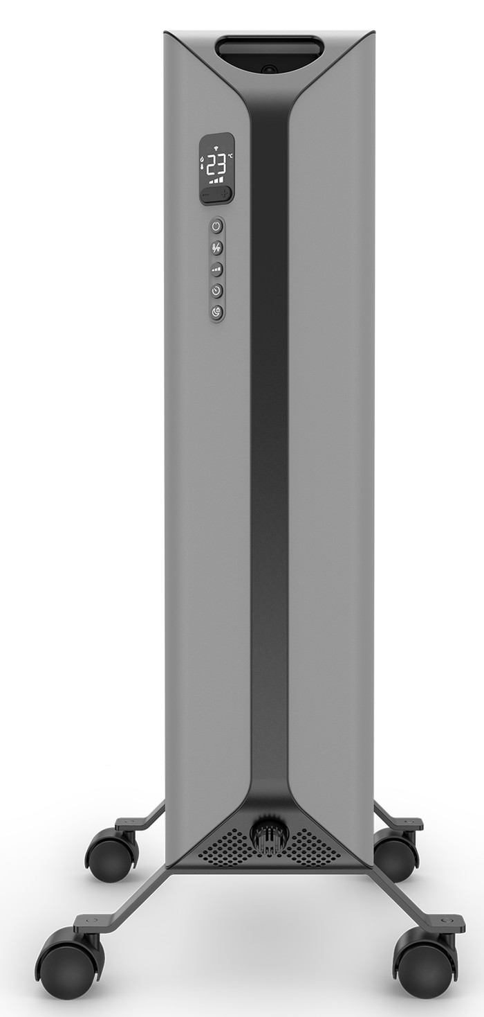 Duux Edge Oil Heizkörper 2000W Grau linke seite