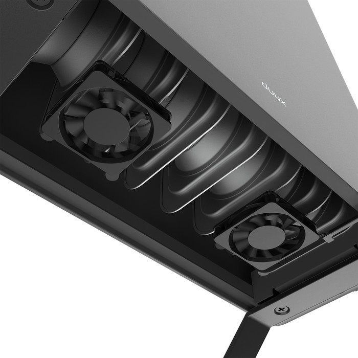 Duux Edge Oil Heizkörper 2000W Grau detail