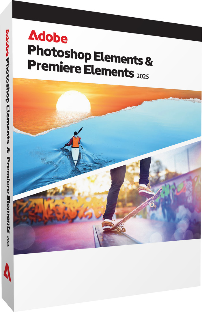 Adobe Photoshop Elements 2025 & Adobe Premiere Elements 2025 (Englisch) rechte seite