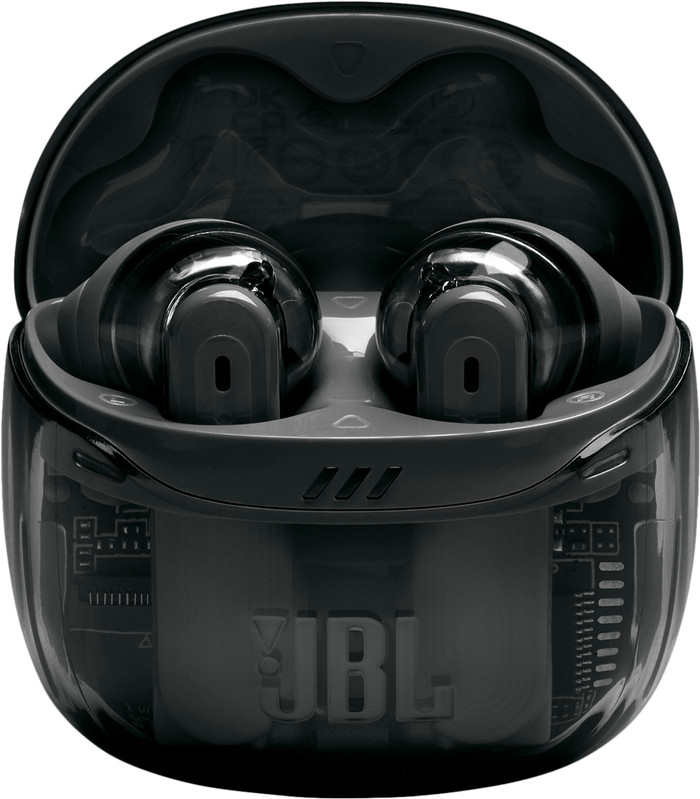 JBL Tune Flex 2 Ghost Black front