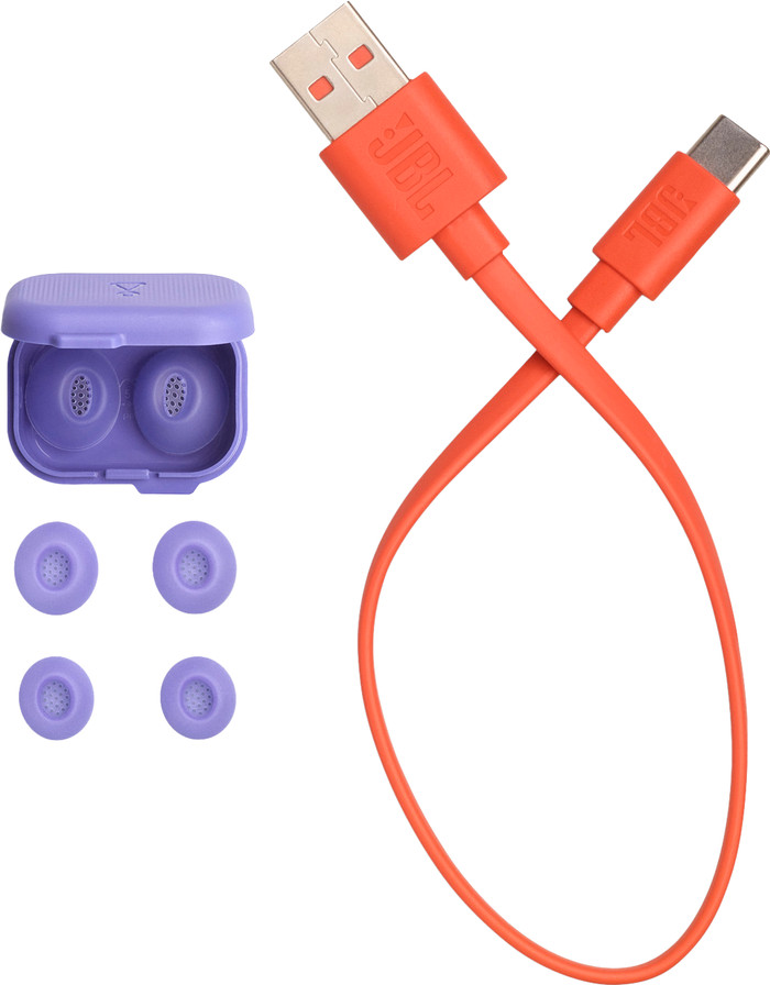 JBL Tune Flex 2 Ghost Lila zubehör