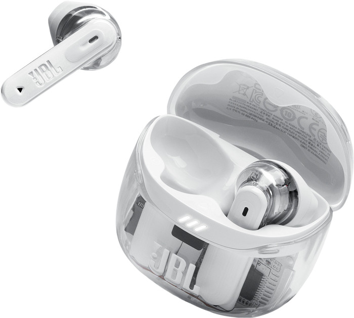 JBL Tune Flex 2 Ghost White front