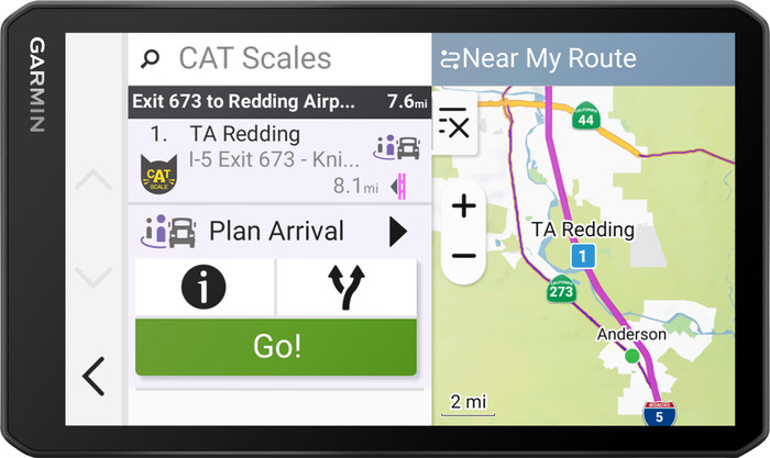 Garmin Dezl LGV720 Truck Europe + South Africa front