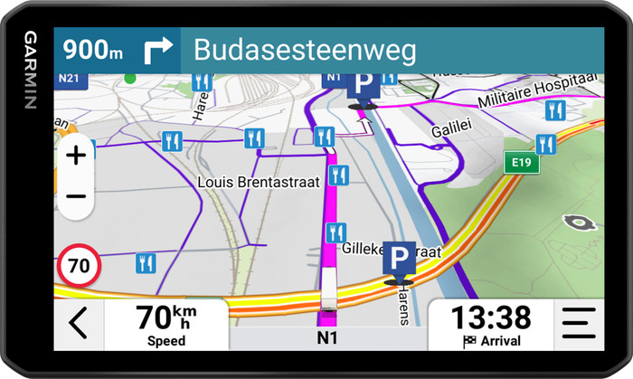 Garmin Dezl LGV720 Truck Europe + South Africa front