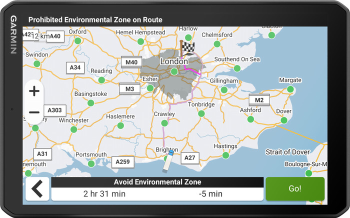 Garmin Dezl LGV820 Truck Europe + South Africa front