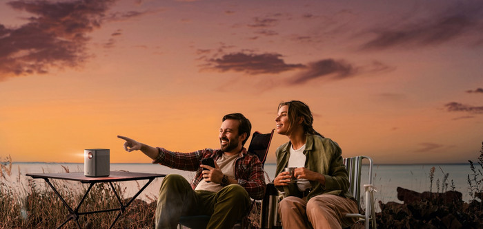 XGIMI Halo+ GTV product in use