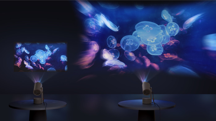 XGIMI Mogo 3 Pro produkt in gebrauch