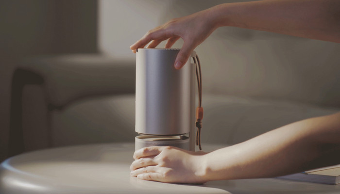 XGIMI Mogo 3 Pro produkt in gebrauch