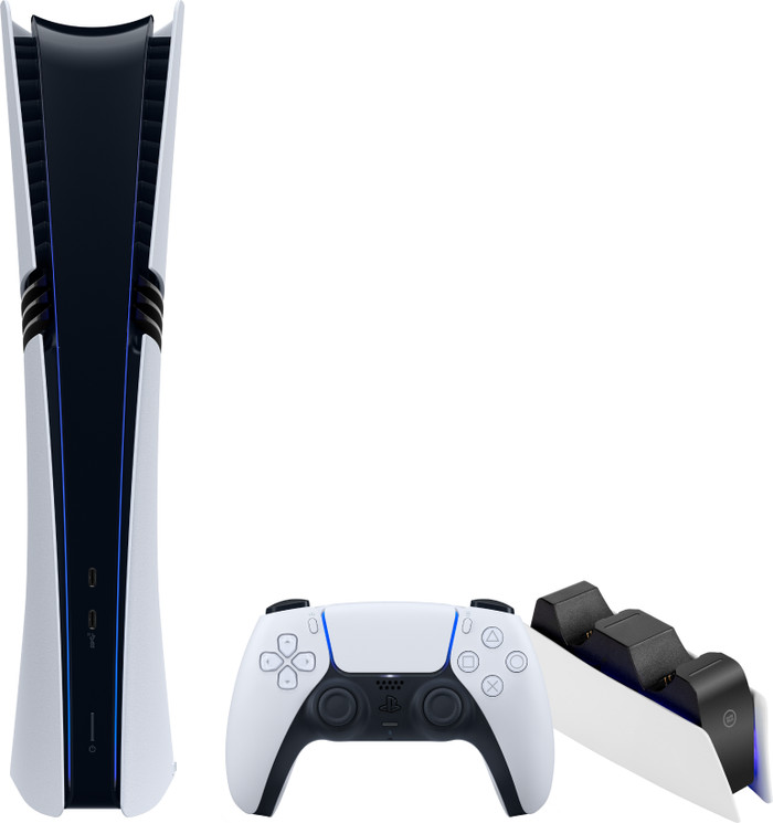 PlayStation 5 Pro Digital Edition + Ladestation Main Image