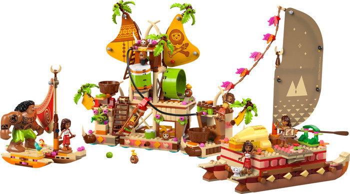 LEGO Disney Vaiana Set 43258 + 43270 Main Image