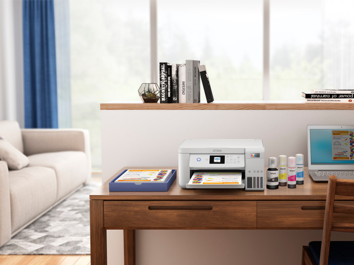 Epson EcoTank ET-2856 product in use