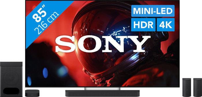 Sony Bravia 9 II True RGB 85 Zoll (2026) + Sony Bravia Theatre System 6 Schwarz Main Image