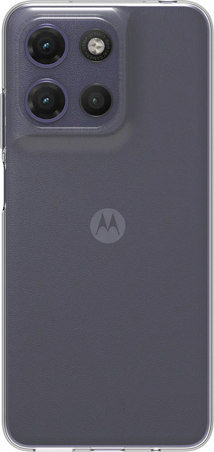 BlueBuilt Motorola Moto G17 / G17 Power Backcover Transparent Main Image