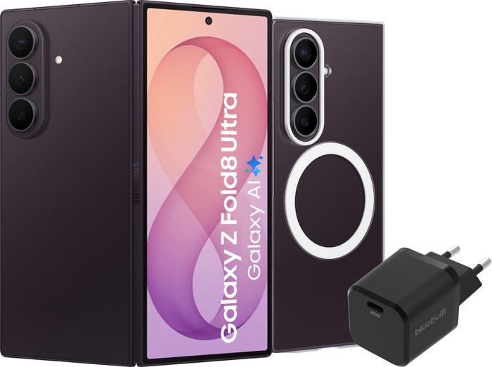 Samsung Galaxy Z Fold8 Ultra 256GB Lila 5G + Zubehörset Main Image