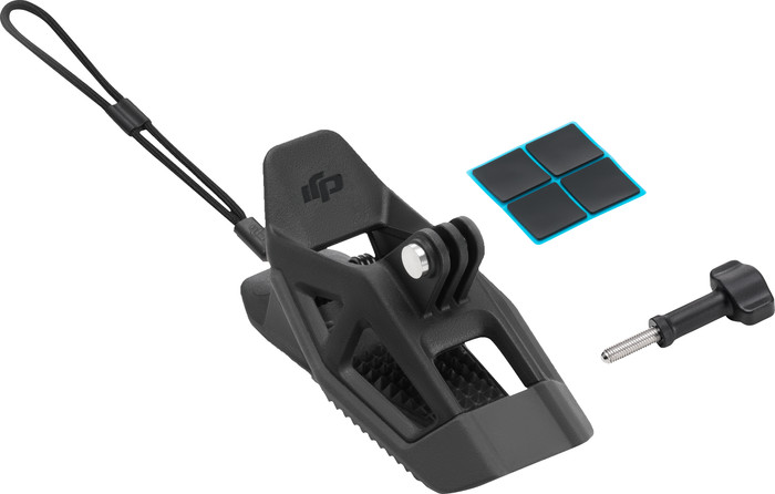 DJI Osmo Helmet Chin Mount Clip detail
