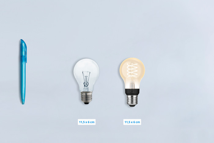 Philips Hue Filamentlampe White Standard E27 - 2023 - 4er-Pack visuelles Coolblue 1