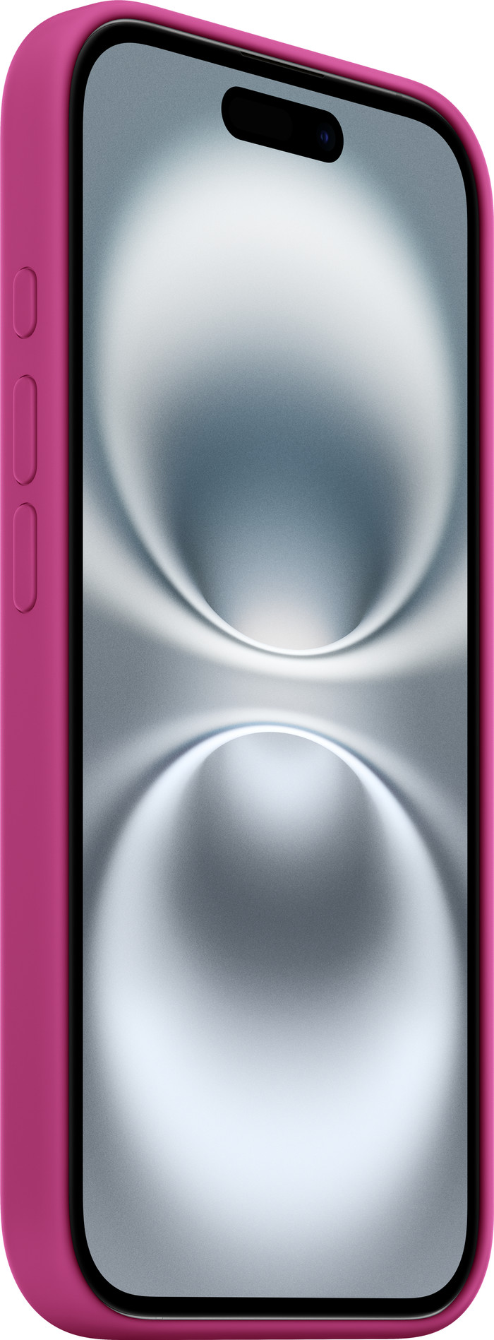 Apple iPhone 16 Back Cover with MagSafe Fuchsia front