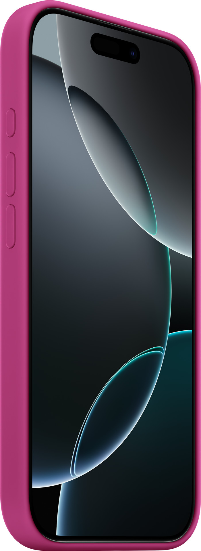 Apple iPhone 16 Pro Back Cover with MagSafe Fuchsia front