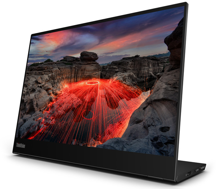 Lenovo ThinkVision M14t Gen2 front