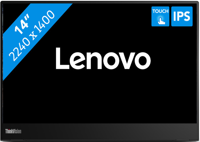 Lenovo ThinkVision M14t Gen2 Main Image