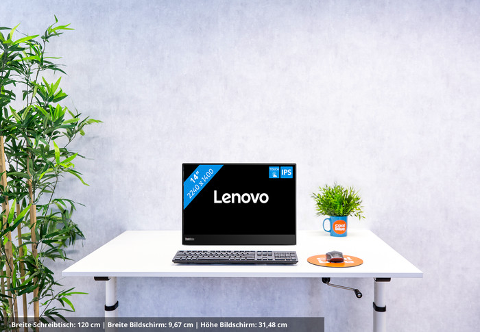 Lenovo ThinkVision M14t Gen2 visuelles Coolblue 1