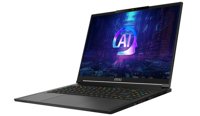 MSI Stealth A16 AI+ A1HVFG - 16" - AMD Ryzen AI 9 - 32GB RAM/2TB SSD - RTX 4060 rechte seite