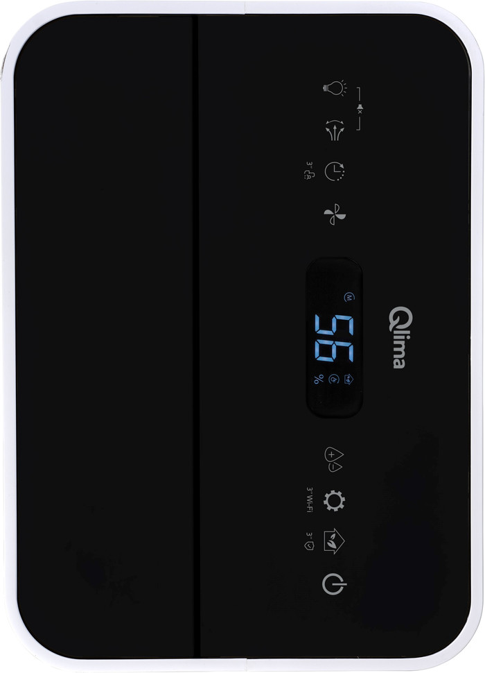 Qlima D820A Smart oberseite