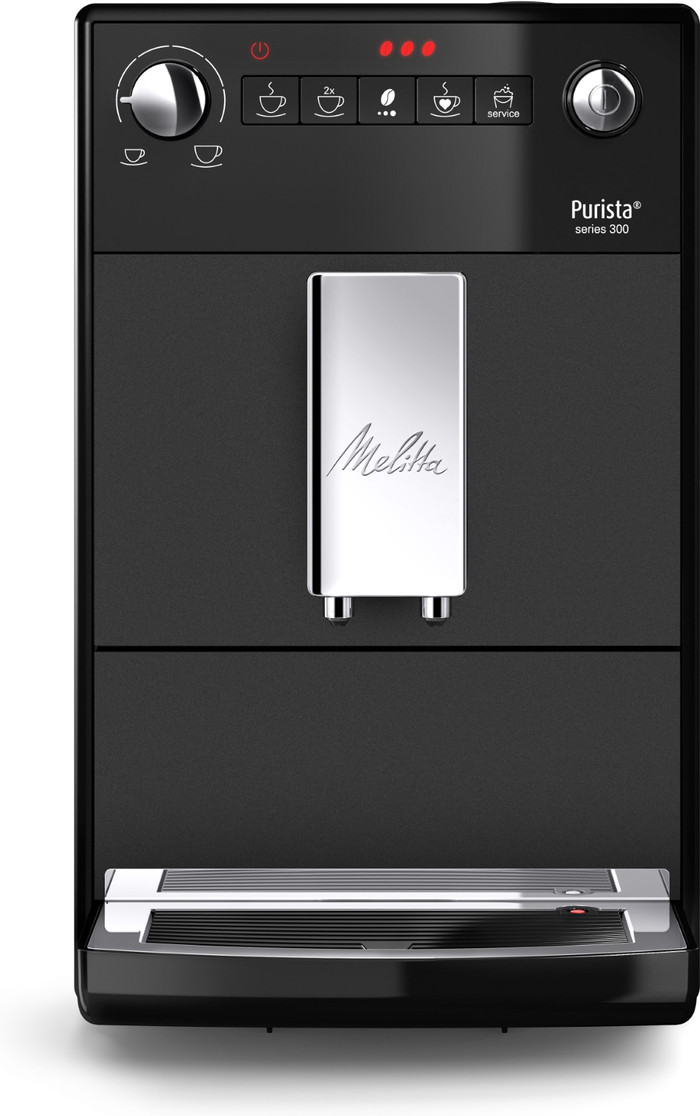 Melitta Purista F230-104 Schwarz vorne