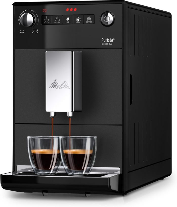Melitta Purista F230-104 Schwarz rechte seite