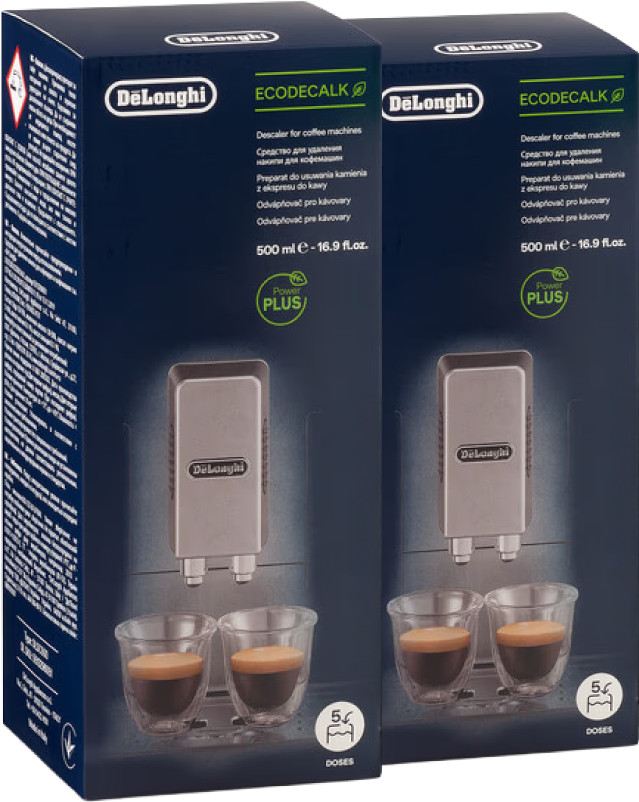 De'Longhi EcoDecalk Descaler 2x 500ml Main Image