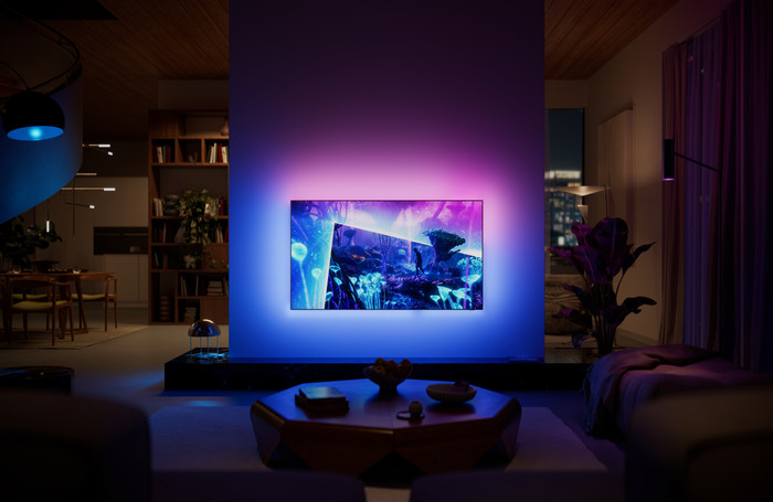 Philips Ambilight 65 Zoll OLED951 (2026) produkt in gebrauch