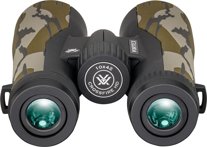 Vortex Crossfire HD 10x42 Fernglas Mossy Oak Bottomland vorne