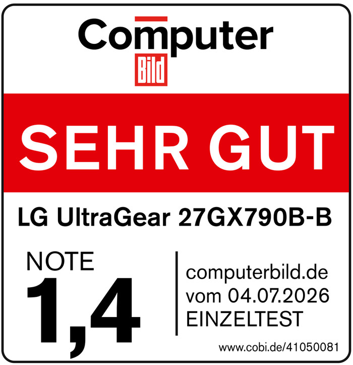 LG UltraGear 27GX790B WOLED linke seite