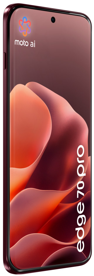 Motorola Edge 70 Pro 256GB Rot 5G vorne