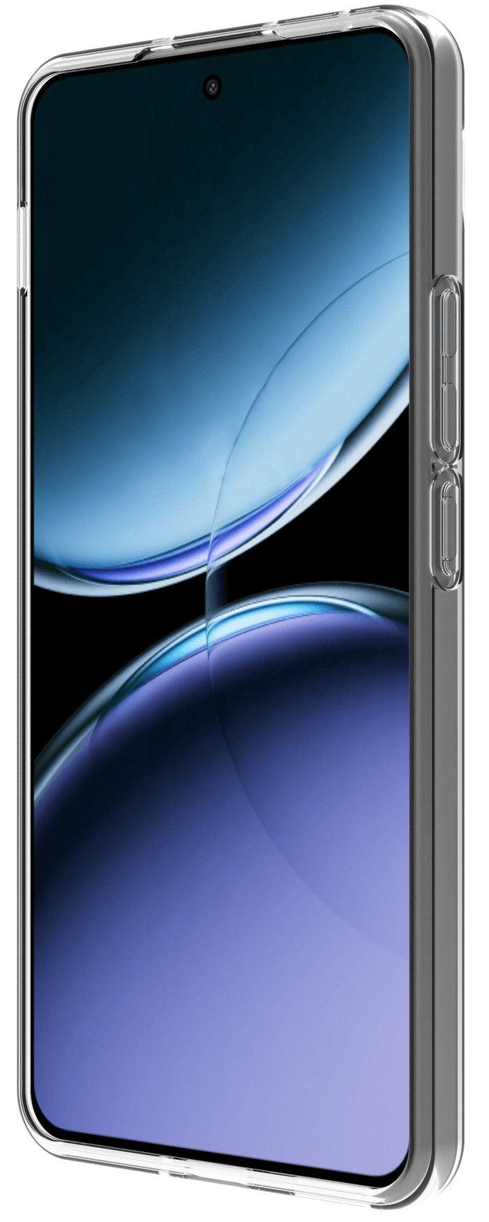 BlueBuilt Back Cover Oneplus Nord 4 Transparent left side